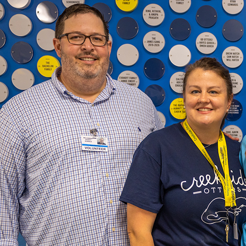 WCS Volunteers at Creekside Elementary